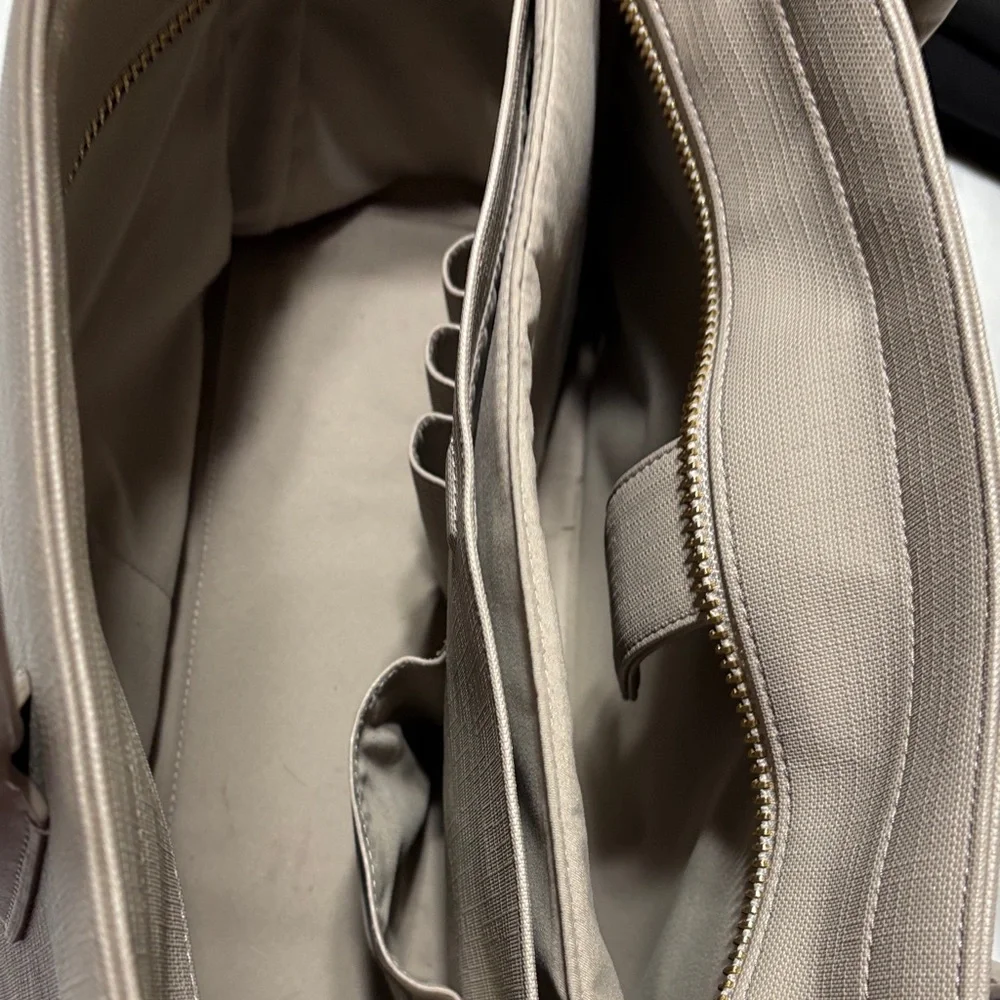 Dagne Dover coated canvas signature legend tote bag. Like new!